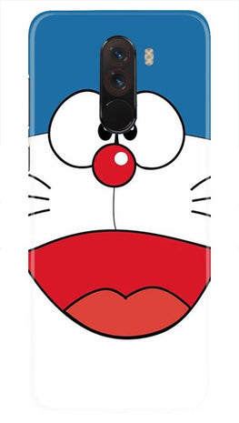 Doremon Mobile Back Case for Poco F1(Design - 340)