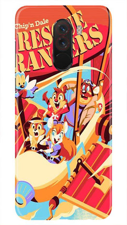 Rescue Rangers Mobile Back Case for Poco F1(Design - 341)