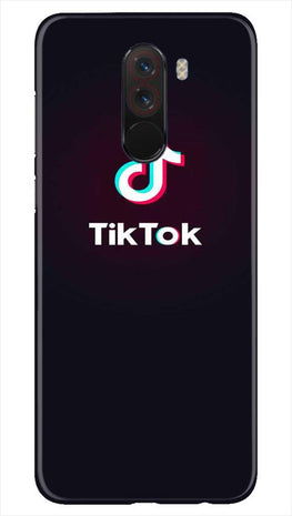 Tiktok Mobile Back Case for Poco F1(Design - 396)