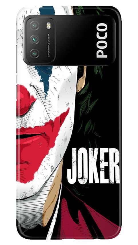 Joker Mobile Back Case for Xiaomi Poco M3 (Design - 301)