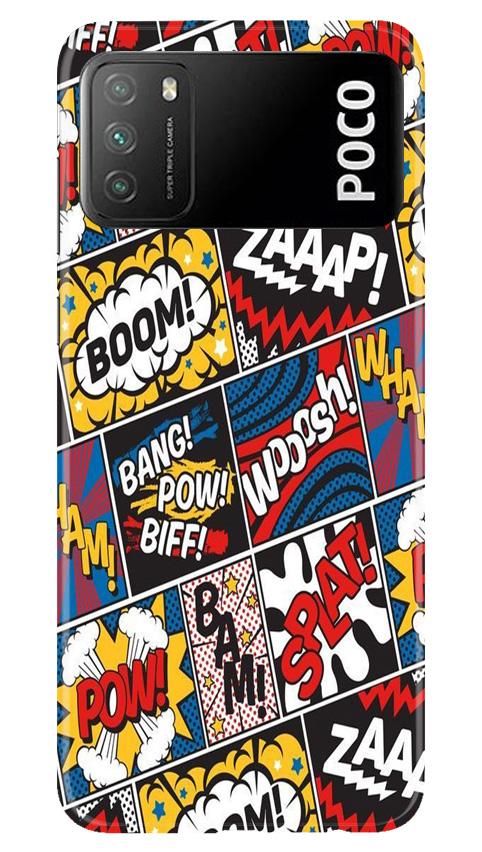 Boom Mobile Back Case for Xiaomi Poco M3 (Design - 302)
