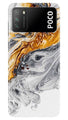Marble Texture Mobile Back Case for Xiaomi Poco M3 (Design - 310)