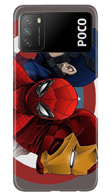 Superhero Mobile Back Case for Xiaomi Poco M3 (Design - 311)