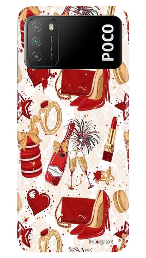 Girlish Mobile Back Case for Xiaomi Poco M3 (Design - 312)