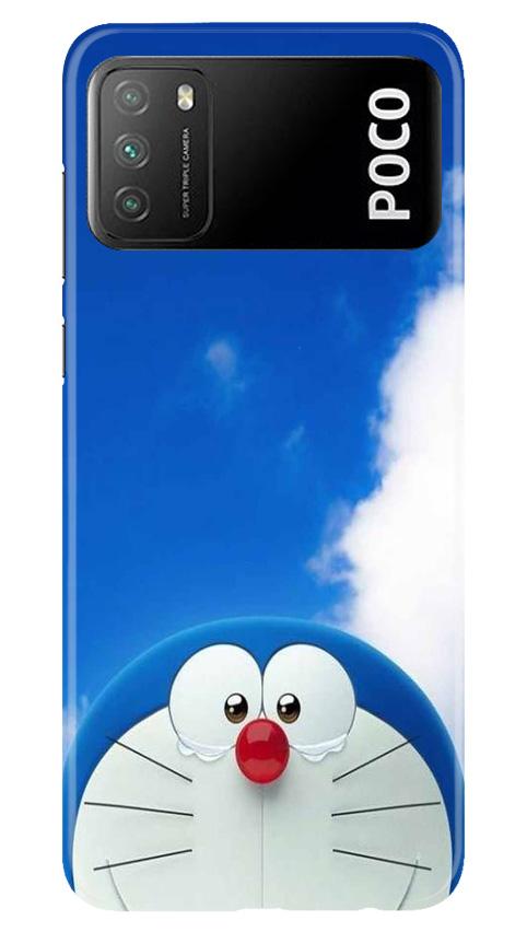 Doremon Mobile Back Case for Xiaomi Poco M3 (Design - 326)