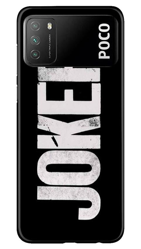 Joker Mobile Back Case for Xiaomi Poco M3 (Design - 327)