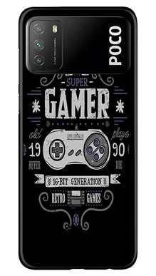 Gamer Mobile Back Case for Xiaomi Poco M3 (Design - 330)