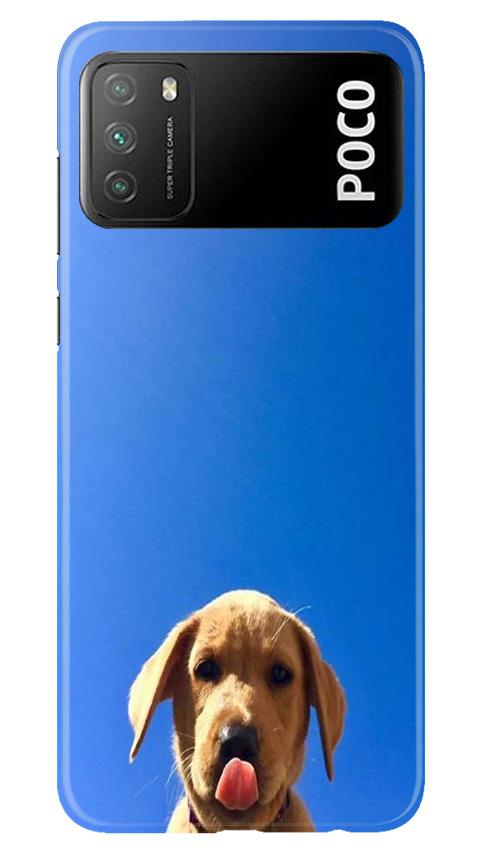 Dog Mobile Back Case for Xiaomi Poco M3 (Design - 332)