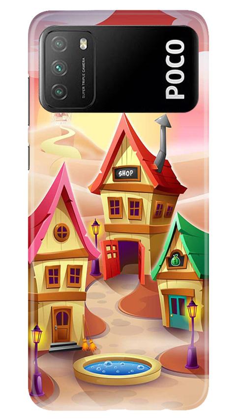 Sweet Home Mobile Back Case for Xiaomi Poco M3 (Design - 338)