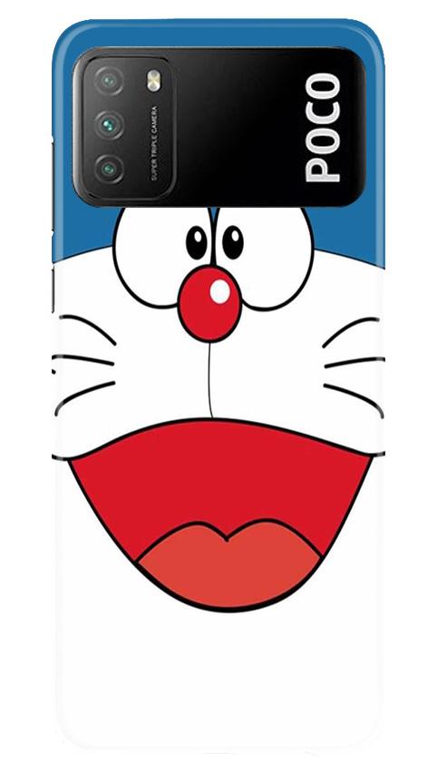 Doremon Mobile Back Case for Xiaomi Poco M3 (Design - 340)
