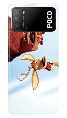 Polar Beer Mobile Back Case for Xiaomi Poco M3 (Design - 344)