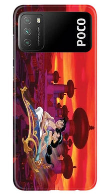 Aladdin Mobile Back Case for Xiaomi Poco M3 (Design - 345)