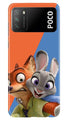 Cartoon Mobile Back Case for Xiaomi Poco M3 (Design - 346)