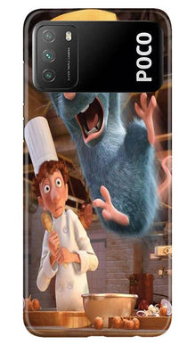 Ratatouille Mobile Back Case for Xiaomi Poco M3 (Design - 347)