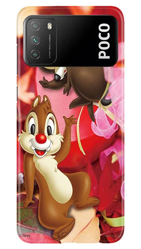 Chip n Dale Mobile Back Case for Xiaomi Poco M3 (Design - 349)