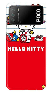 Hello Kitty Mobile Back Case for Xiaomi Poco M3 (Design - 363)