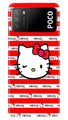 Hello Kitty Mobile Back Case for Xiaomi Poco M3 (Design - 364)