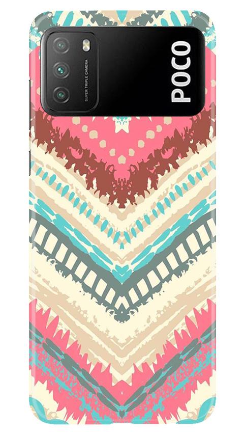 Pattern Mobile Back Case for Xiaomi Poco M3 (Design - 368)