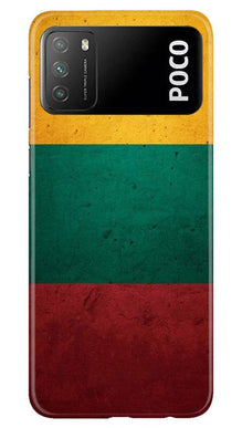 Color Pattern Mobile Back Case for Xiaomi Poco M3 (Design - 374)