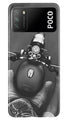 Royal Enfield Mobile Back Case for Xiaomi Poco M3 (Design - 382)