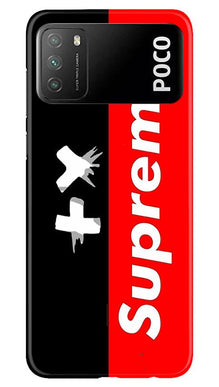 Supreme Mobile Back Case for Xiaomi Poco M3 (Design - 389)