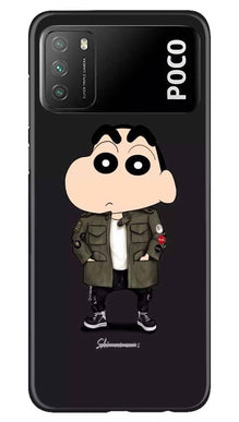 Shin Chan Mobile Back Case for Xiaomi Poco M3 (Design - 391)