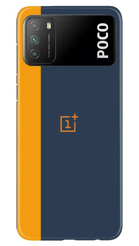 Oneplus Logo Mobile Back Case for Xiaomi Poco M3 (Design - 395)