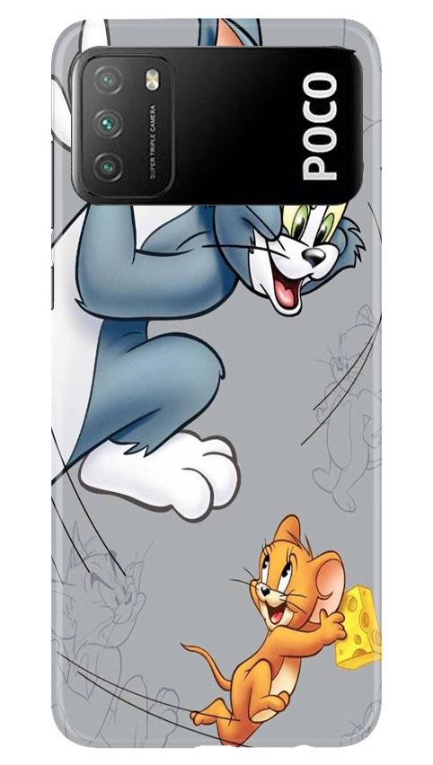 Tom n Jerry Mobile Back Case for Xiaomi Poco M3 (Design - 399)