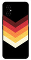 MultiColor Arrow Metal Mobile Case for Poco M4 5G   (Design No -04)