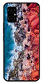 Sea Shore Metal Mobile Case for Poco M4 5G   (Design No -18)