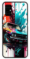 Vintage Car Metal Mobile Case for Poco M4 5G   (Design No -29)