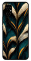 Feathers Metal Mobile Case for Poco M4 5G   (Design No -30)