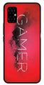 Gamer Pattern Metal Mobile Case for Poco M4 5G   (Design No -41)