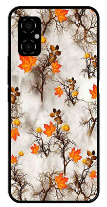 Autumn leaves Metal Mobile Case for Poco M4 5G