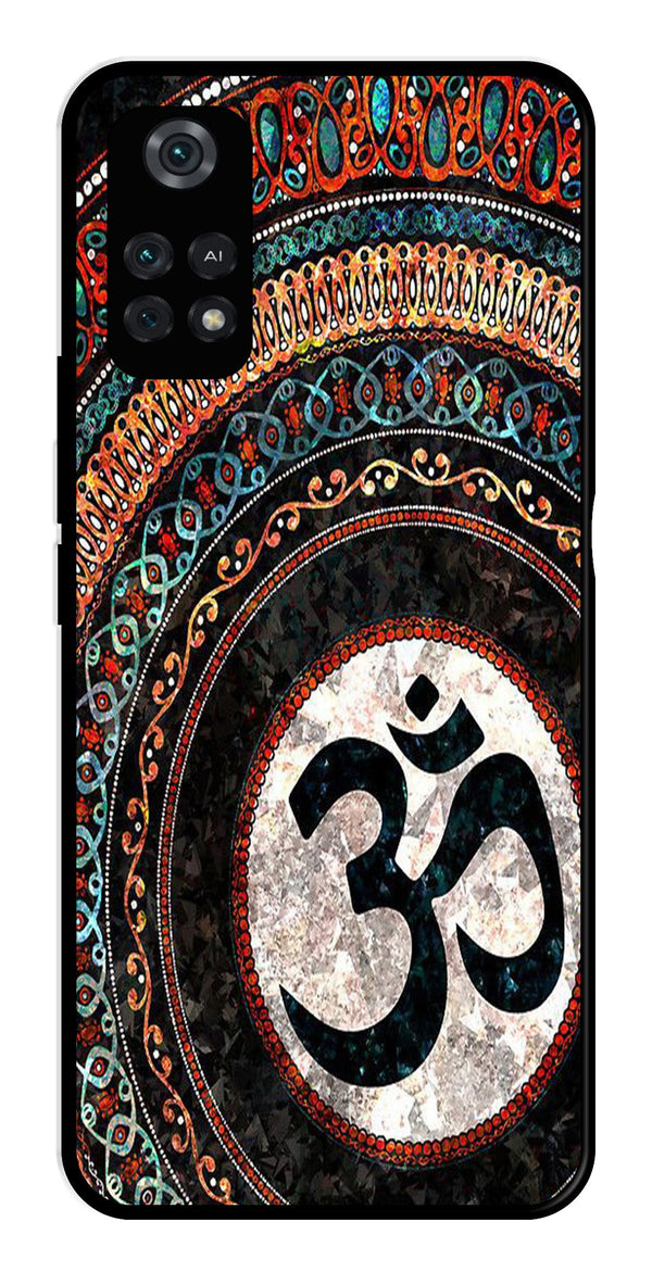 Oum Design Metal Mobile Case for Poco M4 Pro   (Design No -15)