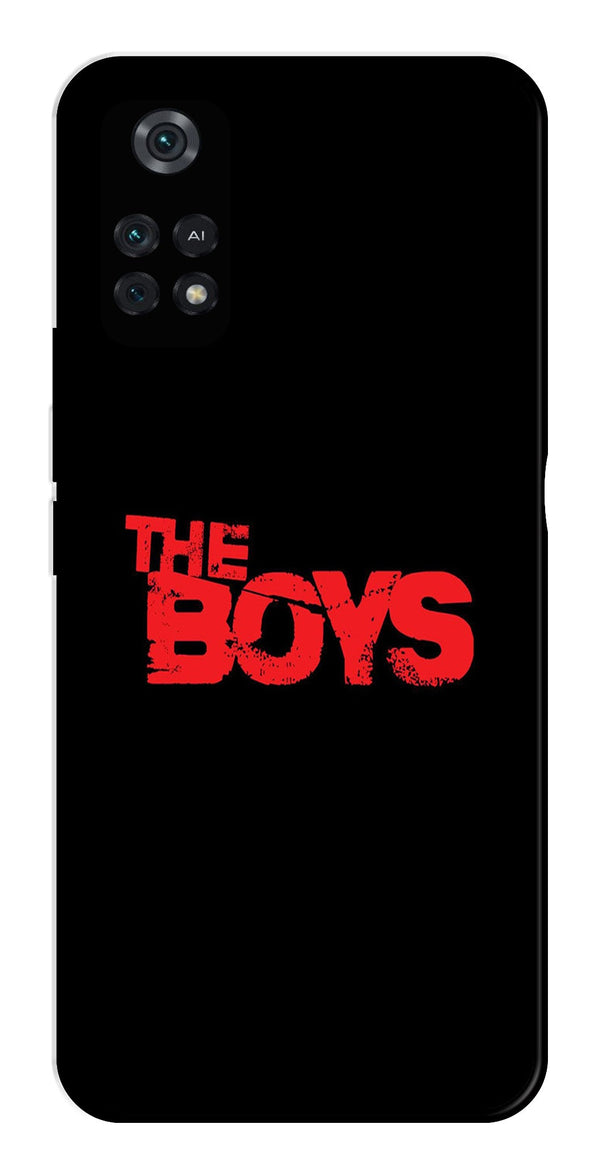 The Boys Metal Mobile Case for Poco M4 Pro   (Design No -44)