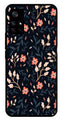 Floral Pattern Metal Mobile Case for Poco M4 Pro 5G   (Design No -10)