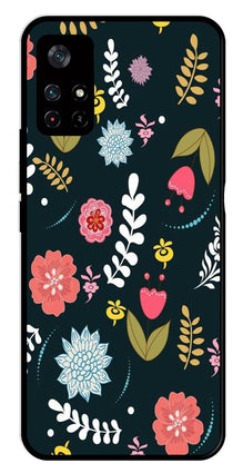 Floral Pattern2 Metal Mobile Case for Poco M4 Pro 5G