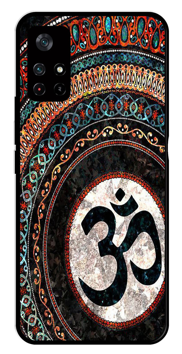 Oum Design Metal Mobile Case for Poco M4 Pro 5G   (Design No -15)