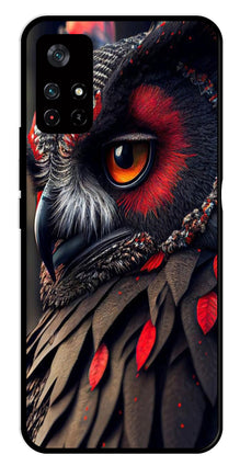 Owl Design Metal Mobile Case for Poco M4 Pro 5G