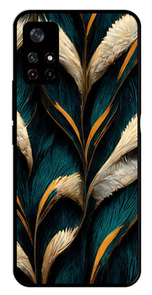 Feathers Metal Mobile Case for Poco M4 Pro 5G