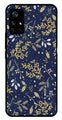 Floral Pattern  Metal Mobile Case for Poco M4 Pro 5G   (Design No -52)
