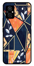 Marble Design Metal Mobile Case for Poco M5 5G   (Design No -07)