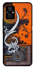 Qalander Art Metal Mobile Case for Poco M5 5G   (Design No -16)