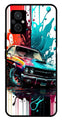 Vintage Car Metal Mobile Case for Poco M5   (Design No -29)