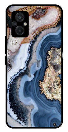 Marble Design Metal Mobile Case for Poco M5