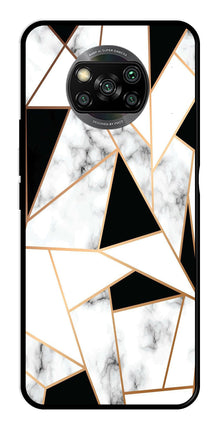 Marble Design2 Metal Mobile Case for Poco X3