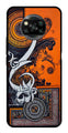 Qalander Art Metal Mobile Case for Poco X3   (Design No -16)