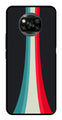 Modern Art Colorful Metal Mobile Case for Poco X3   (Design No -48)