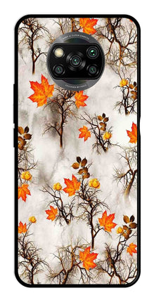 Autumn leaves Metal Mobile Case for Poco X3